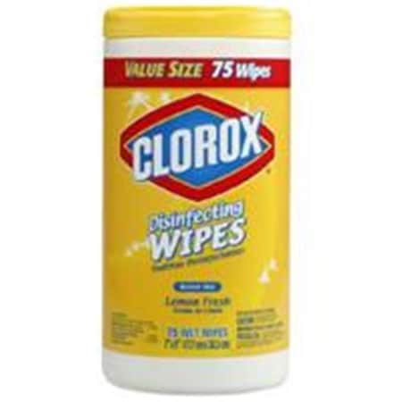Clorox Clorox Company 1628 Disinfecting Wipes Lemon 75Ct 6983852